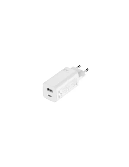 Cargador de Pared GaN Xiaomi Mi 65W Fast Charger 1xUSB Tipo-C/ 1xUSB A/ 65W