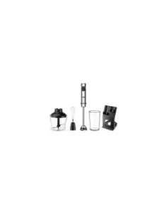 Batidora de mano Grunkel BM-1500SET/ 1500W/ Capacidad 0.8L/ Incluye Vaso, Picadora, Varilla y Soporte