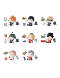 Figura banpresto haikyu!! happy figure collection box 6cm