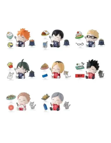 Figura banpresto haikyu!! happy figure collection box 6cm