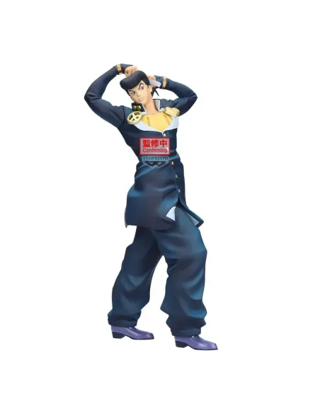 Figura banpresto jojo's bizarre adventure: diamond is unbreakable mometria josuke higashikata