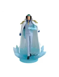 Figura banpresto one piece the shukko logia kuzan special edition