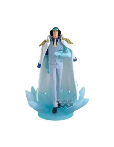 Figura banpresto one piece the shukko logia kuzan special edition