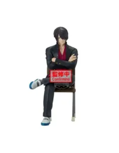 Figura banpresto gintama mr.ginpachi's zany class desk figure shinsuke takasugi