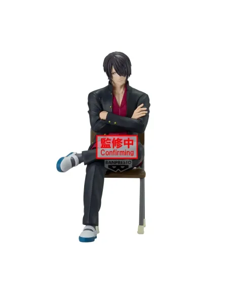 Figura banpresto gintama mr.ginpachi's zany class desk figure shinsuke takasugi