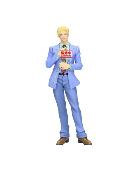 Figura banpresto jojo's bizarre adventure: diamond is unbreakable mometria yoshikage kira