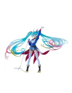 Figura banpresto gundam 45th×hatsune miku evolve