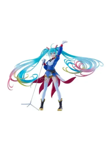 Figura banpresto gundam 45th×hatsune miku evolve