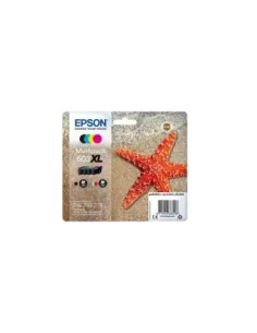 Multipack cartucho tinta epson 603xl c13t03a64020 negro -  cian -  amarillo -  magenta -  estrella de mar