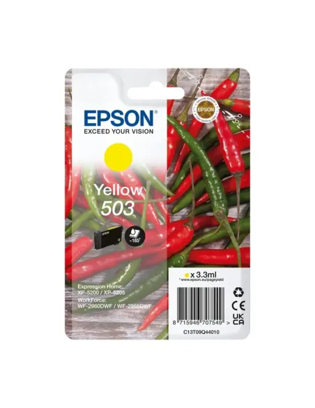 Cartucho tinta epson 503 amarillo pimiento