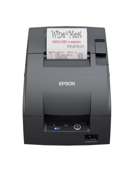 Impresora ticket epson tm - u220iid rs232 negra