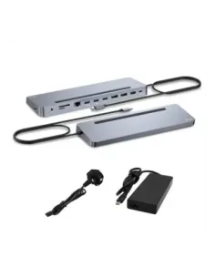 Docking station i - tec usb tipo c 12 en 1 + cargador 100w