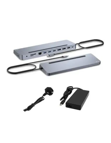 Docking station i - tec usb tipo c 12 en 1 + cargador 100w