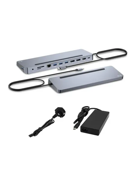 Docking station i - tec usb tipo c 12 en 1 + cargador 100w