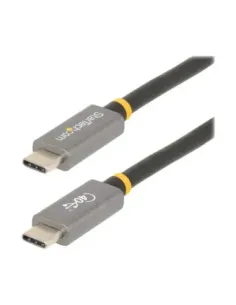 Cable usb tipo c startech 1m -  macho - macho -  negro