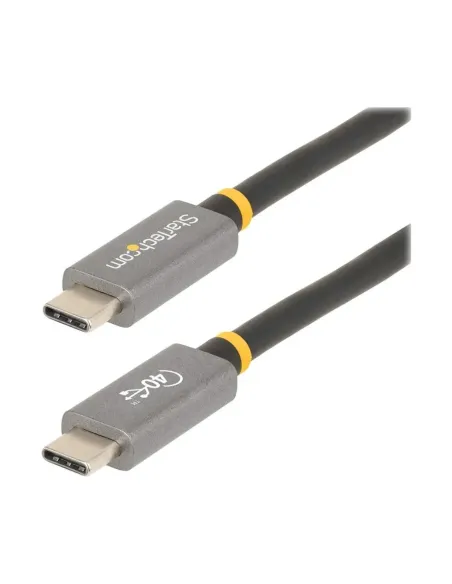 Cable usb tipo c startech 1m -  macho - macho -  negro