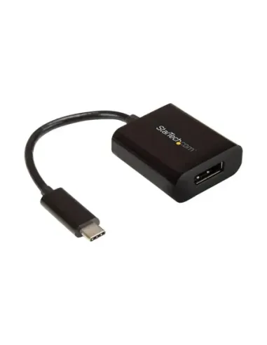 Adaptador usb tipo c a displayport startech 0.14m -  macho - hembra -  negro