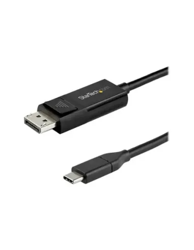 Cable usb tipo c a displayport 1m -  macho - macho -  negro