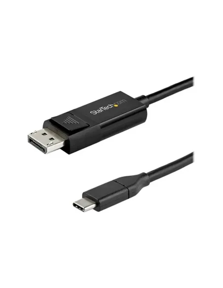 Cable usb tipo c a displayport 1m -  macho - macho -  negro