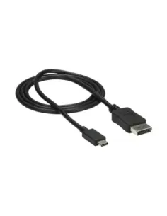 Cable usb tipo c a displayport startech 1m -  macho - macho -  negro