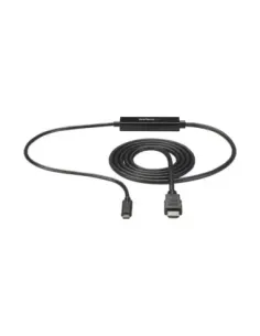 Cable usb tipo c a hdmi startech 1m -  macho - macho -  negro