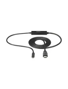 Cable usb tipo c a hdmi startech 2m -  macho - macho -  negro