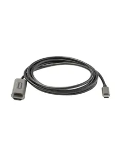 Cable usb tipo c a hdmi 4k startech 2m -  macho - macho -  negro