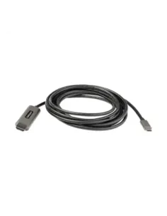 Cable usb tipo c a hdmi 4k startech 3m -  macho - macho -  negro