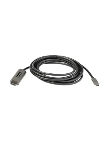 Cable usb tipo c a hdmi 4k startech 3m -  macho - macho -  negro