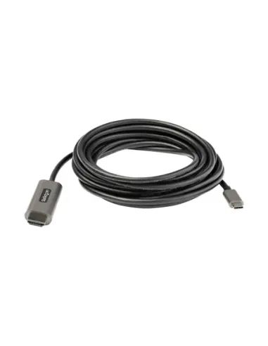 Cable usb tipo c a hdmi 4k startech 4m -  macho - macho -  negro