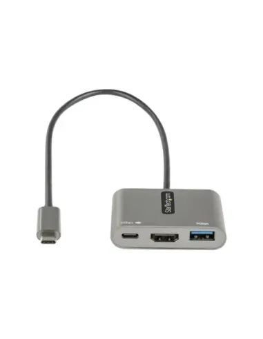 Adaptador usb tipo c a usb tipo c - usb tipo a -  hdmi startech macho - hembra -  gris