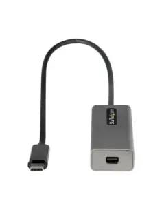 Adaptador usb tipo c a mini dp startech 0.306m -  macho - hembra -  gris