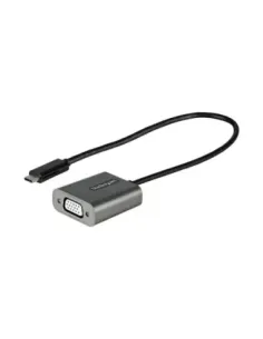 Adaptador usb tipo c a vga startech 0.3m -  macho - hembra -  negro