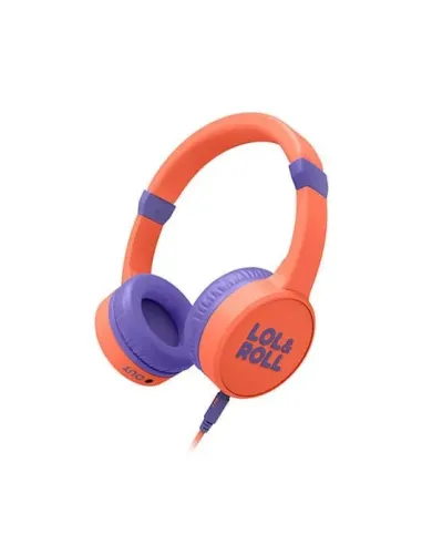 Auriculares micro energy sistem lol&roll orange supraural -  diadema -  jack 3.5mm -  limitador de volumen