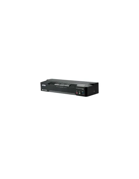 ATEN 2-PORT 4K DISPLAYPORT DUAL DISPLAY MINI-MATRIX BOUNDLESS KVM SWITCH WITH USB PERIPHERAL SUPPORT (CM1942-AT-G)