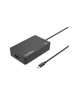 Adaptador cargador de portatil usb - c coolbox 100w gan
