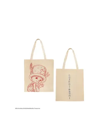 Tote bag one piece netflix boceto de chopper
