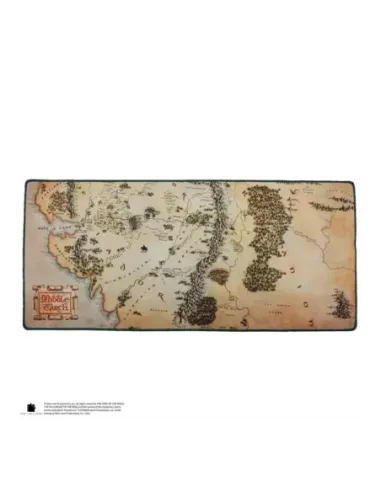 Alfombrilla escritorio cinereplicas el señor de los anillos mapa de la tierra media