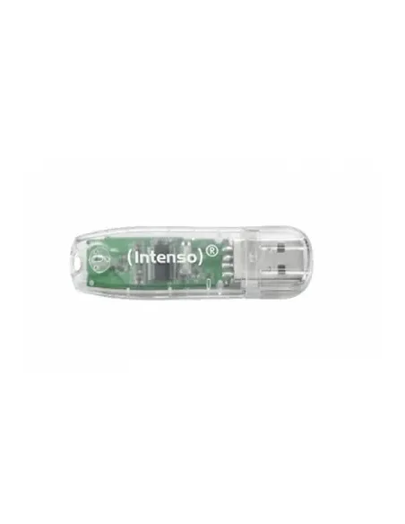 Memoria usb 2.0 intenso rainbow 32gb transparente Memoria usb 2.0 intenso rainbow 32gb transparente