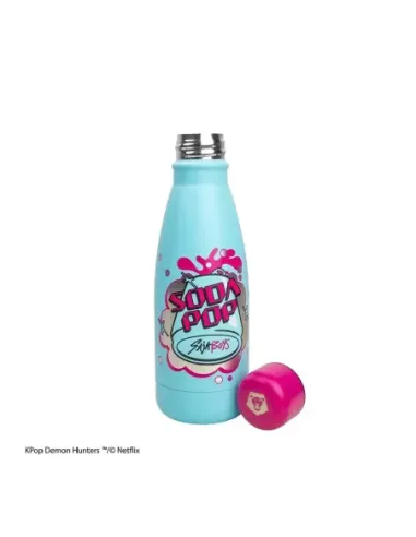 Mini botella cinereplicas kpop demon hunters soda pop 500ml