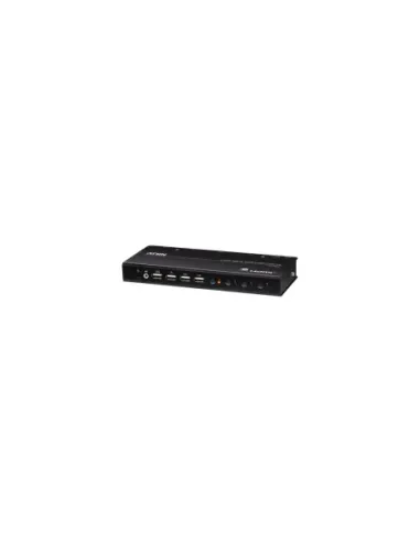 ATEN 4-PORT USB 4K HDMI KVMP SWITCH WITH USB PERIPHERAL SUPPORT