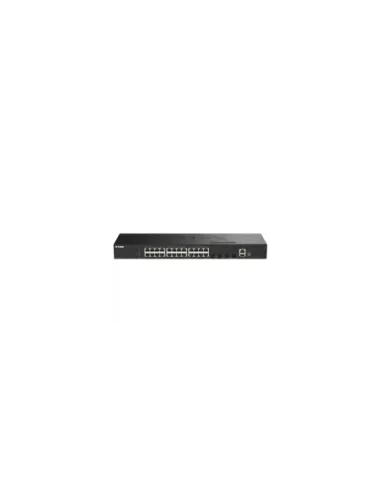 Switch Gestionable D-Link DGS-1530-28/E 24 Puertos/ RJ-45 10/100/1000/ SFP