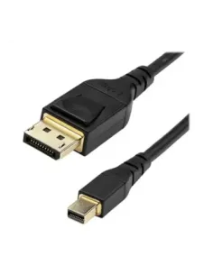 Cable mini dp a displayport startech 2m -  macho - macho -  negro