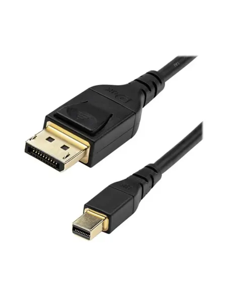 Cable mini dp a displayport startech 2m -  macho - macho -  negro