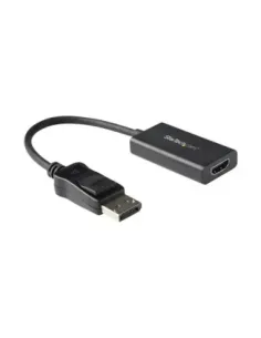 Adaptador dp a hdmi startech macho - hembra -  negro