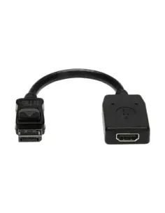 Adaptador displayport a hdmi startech 0.24m -  macho - hembra -  negro