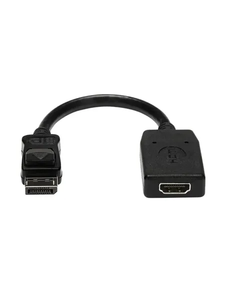 Adaptador displayport a hdmi startech 0.24m -  macho - hembra -  negro