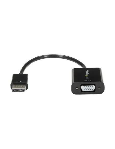 Cable displayport a vga startech 10cm -  macho - hembra -  negro