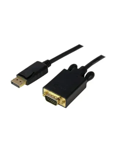 Cable displayport a vga startech 3.05m -  macho - macho -  negro