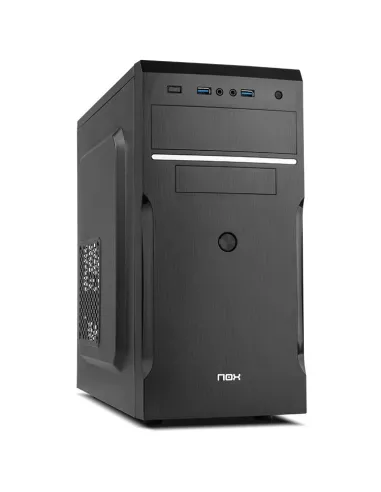 Caja ordenador nox tau micro atx 2 x usb 3.0